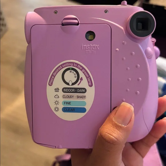 Instax Light Pink Camera with Case